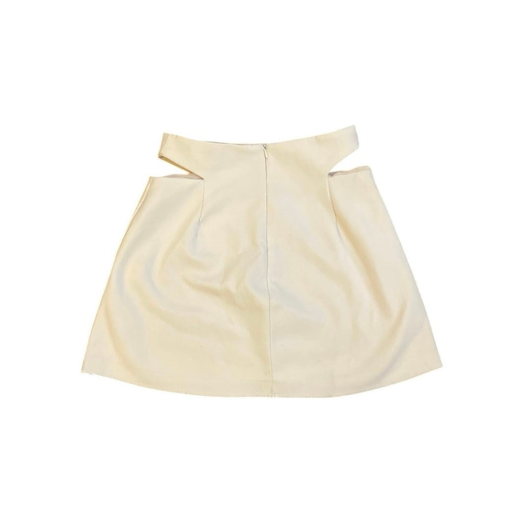 Zara Mini Skirt Cut Out Sides SZ S Party Flirty Date Night Y2K