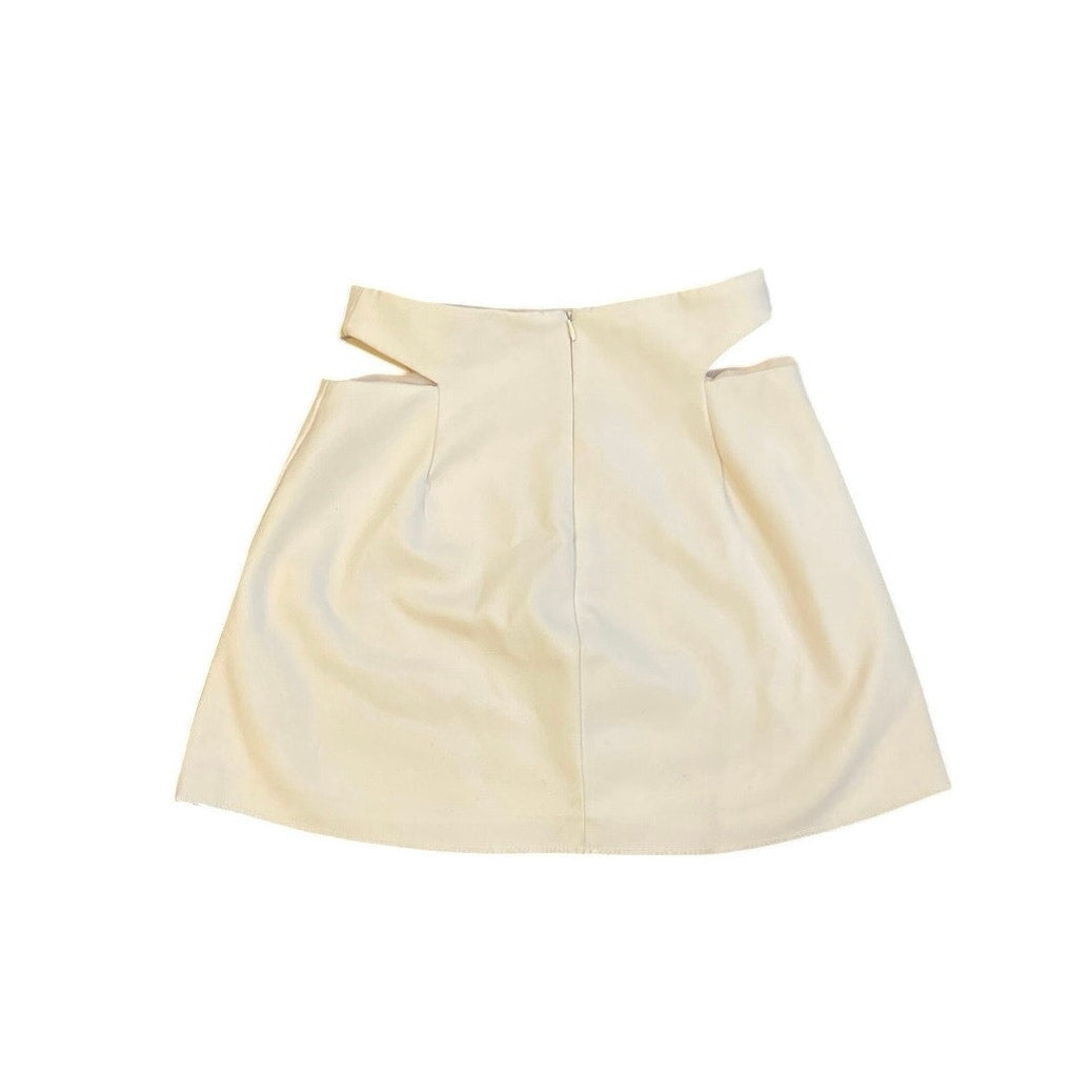 Zara Mini Skirt Cut Out Sides SZ S Party Flirty Date Night Y2K