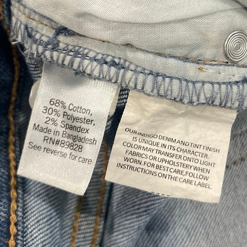 Nine West Super Skinny Tapered Denim Jeans SZ 6 Casual Everyday Streetwear