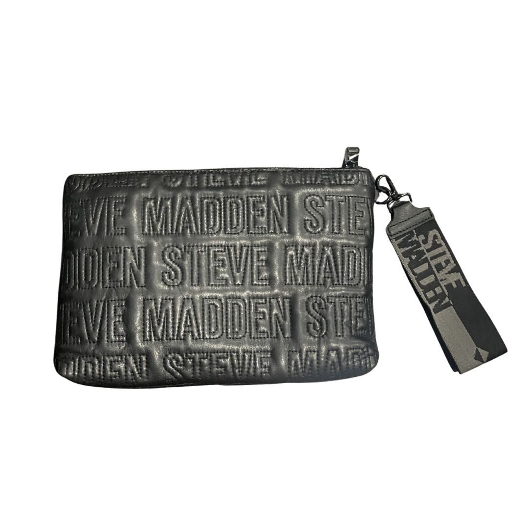 Steve Madden Embossed BMALINA Web Wristlet Purse Pouch Handbags Clutch Y2K NWT