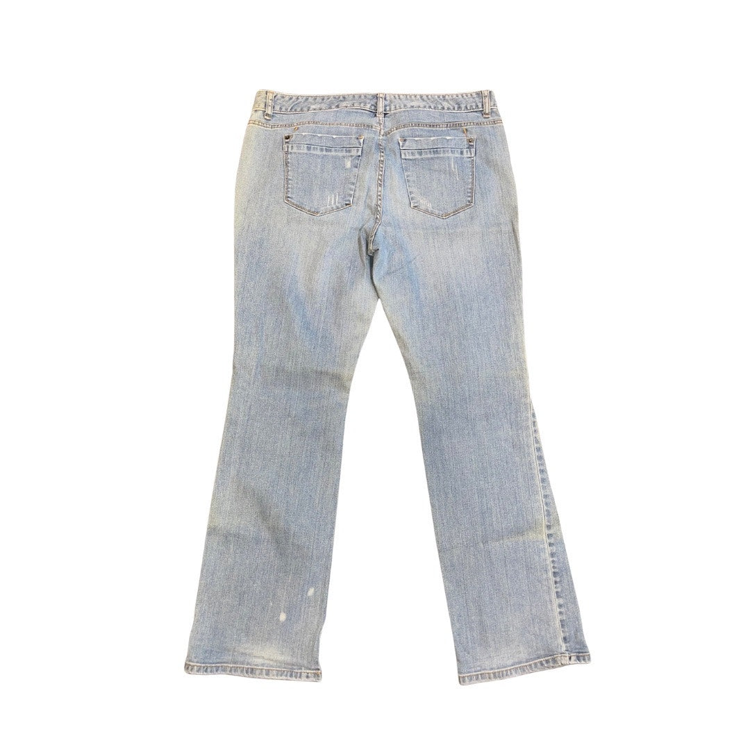 Mossimo Jeans Curvy Fit bootcut Denim Size 16 Western Casual Streetwear