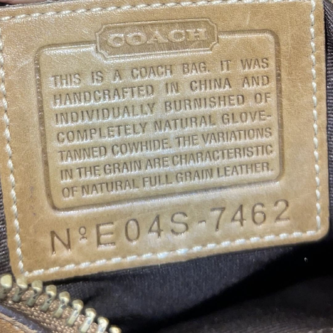Coach Hamptons Soho Hobo Leather Shoulder Bag Style E04S 7462 Y2K 2000's Vintage