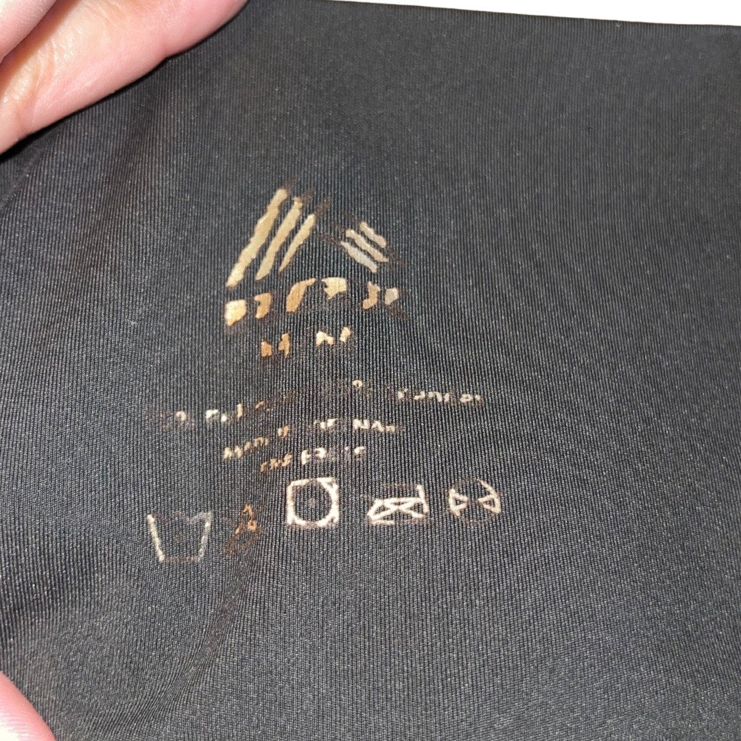 Reebok Leggings Tights Bundle Set of 2 Black & Blue Medium Workout Activewear