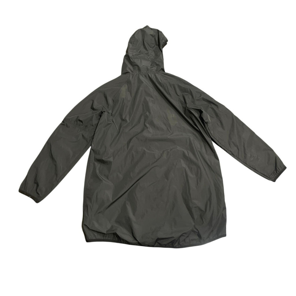 Calvin Klein Performance Hooded Long Lightweight Windbreaker Jacket SZ L Outdoor