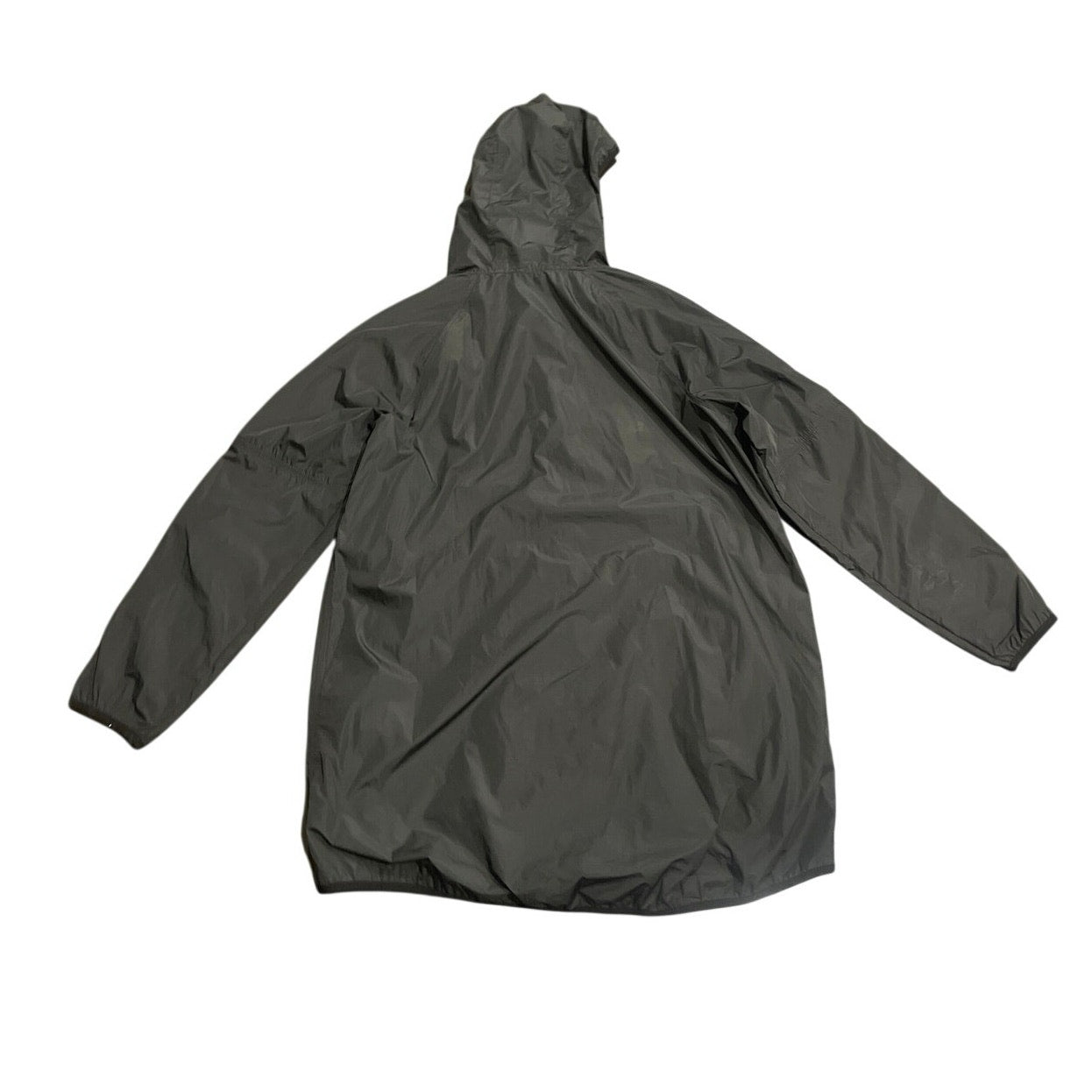 Calvin Klein Performance Hooded Long Lightweight Windbreaker Jacket SZ L Outdoor