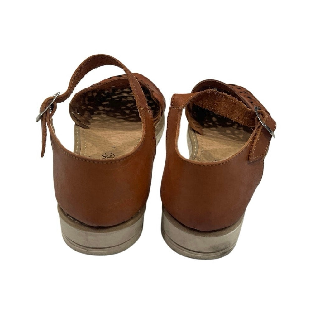 Arsenals Vasquez Mexican Handmade Leather Huaraches Sandals Made in Mexico SZ 6