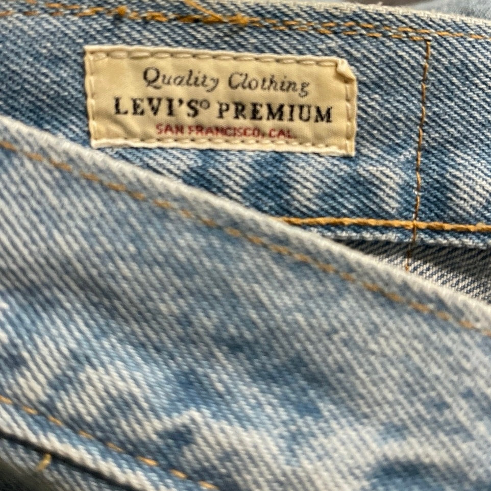 Levi's 501 Button Fly Straight Leg Denim Jeans 33X30 Outwear Classic Streetwear