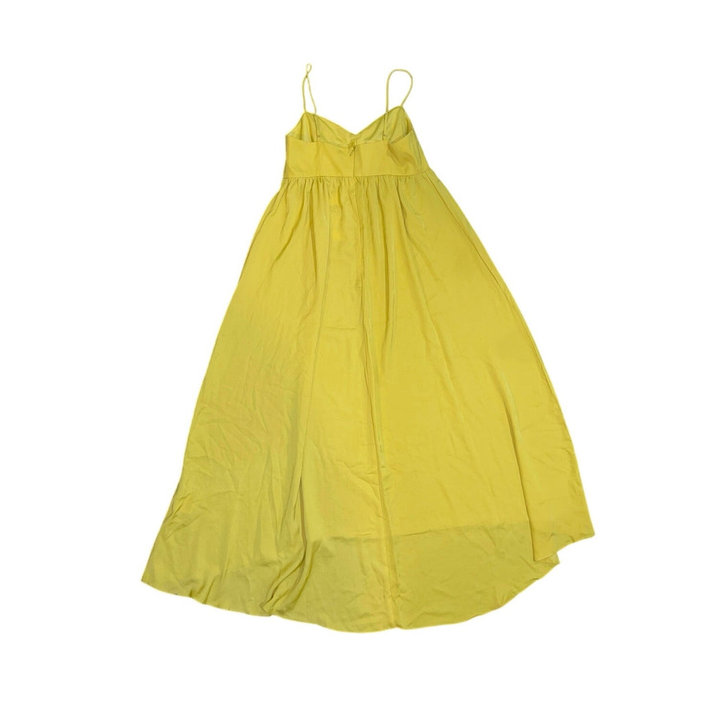 Calvin Klein Spring Summer Yellow Maxi Dress NWT Size 4