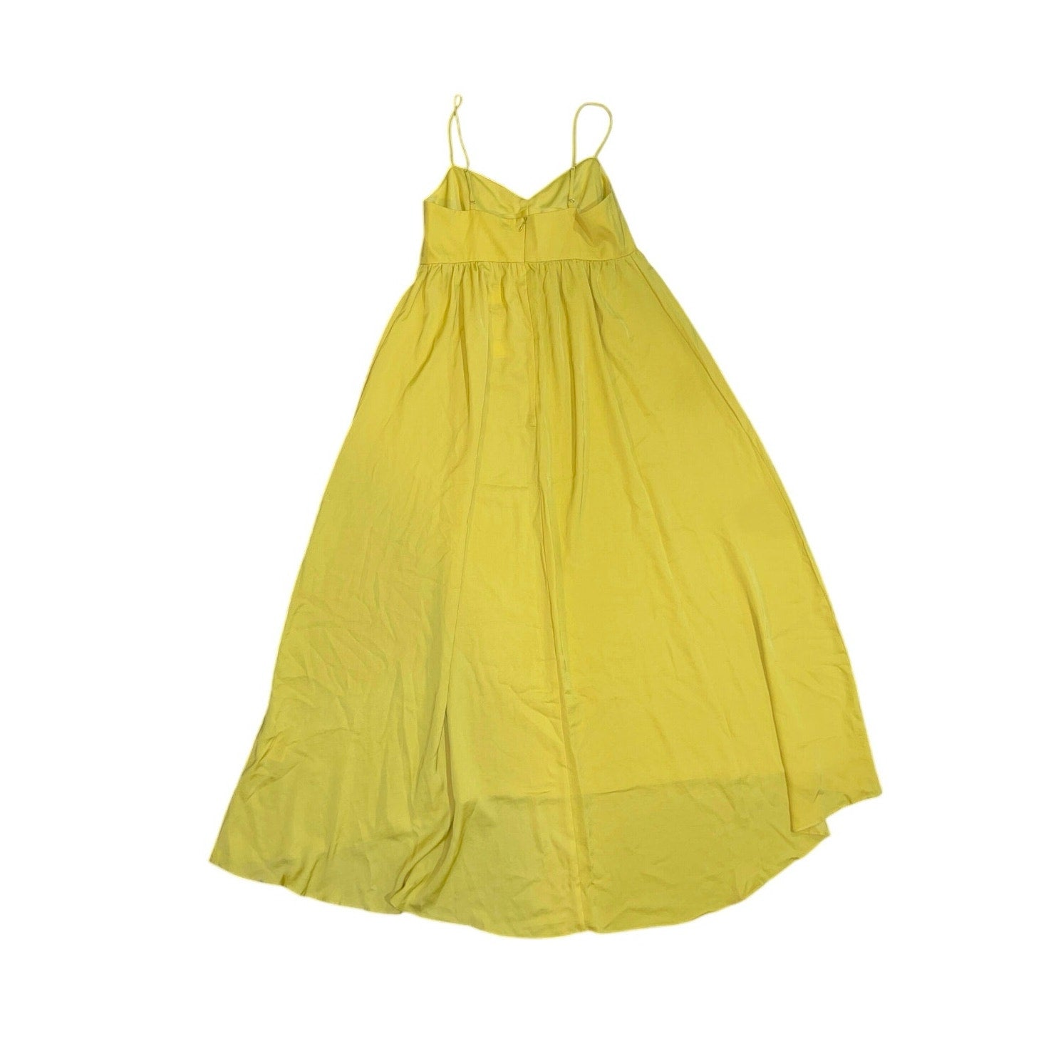 Calvin Klein Spring Summer Yellow Maxi Dress NWT Size 4