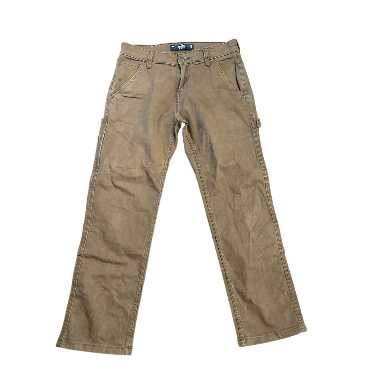 Hollister Men's Carpenter Straight Leg Pants Size 29X30 Workwear Utility Cargo
