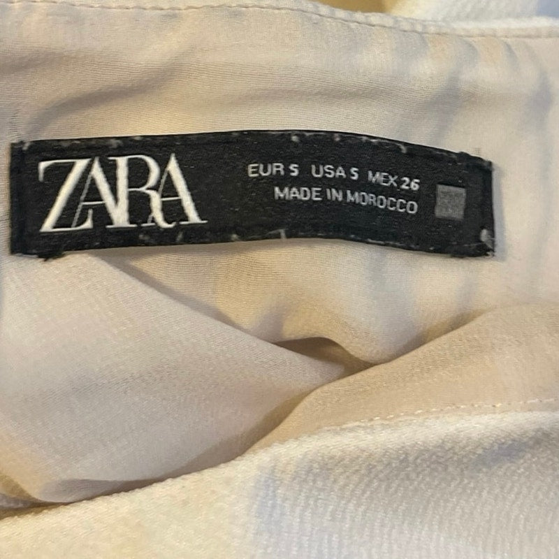 Zara Mini Skirt Cut Out Sides SZ S Party Flirty Date Night Y2K