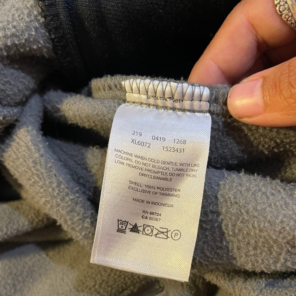 Columbia Bundle Gray Black Mock Neck Fleece Jacket Full Zip Small Lightweight