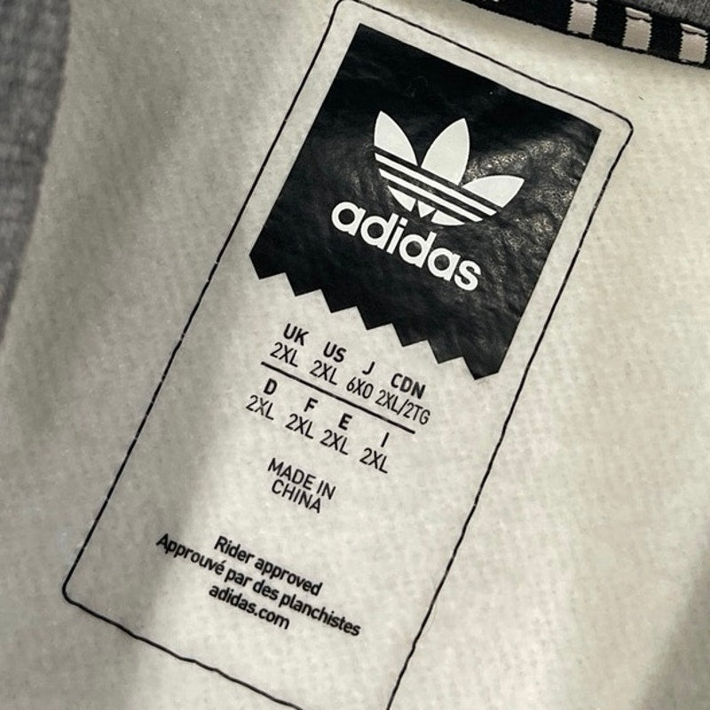 Adidas Originals Color Blocked Crew Sweatshirt Size XXL Athletic Streetwear