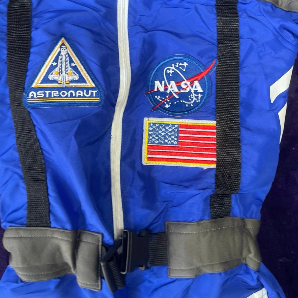 Spooktacular Creation Halloween Costume NASA Astronaut Jumpsuit S 5-7 Kidscore
