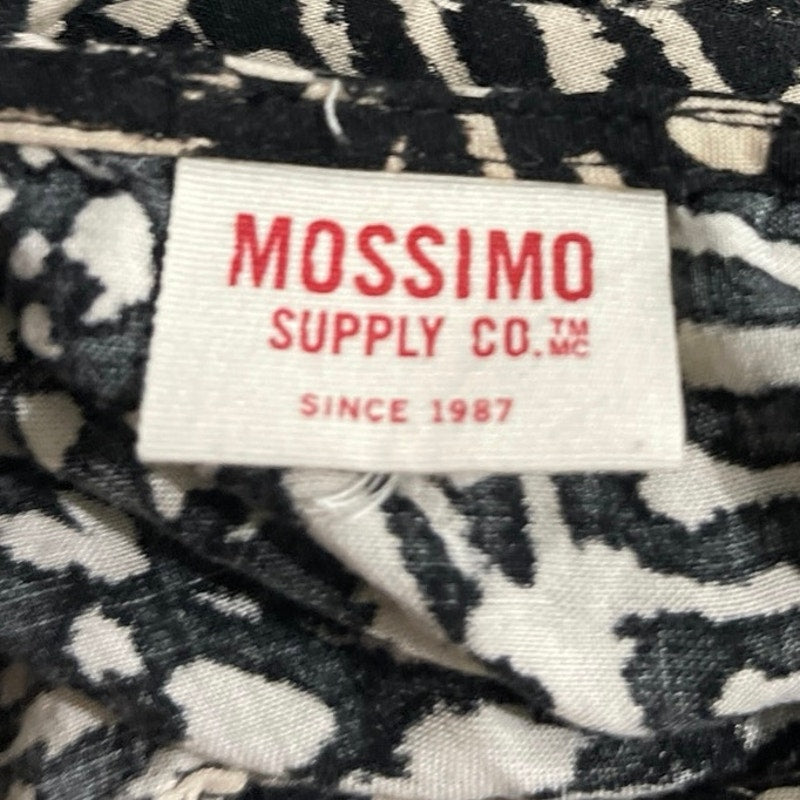 Mossimo Animal Print Swing Babydoll Short Dress Flowy Loose Boho Casual