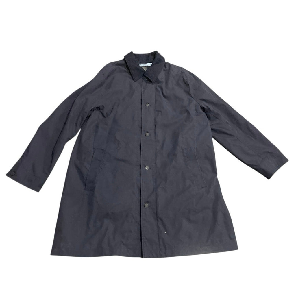 Levis Long Utility Button up Coat Jacket Blue SX XXL Lose Fit Casual Streetwear