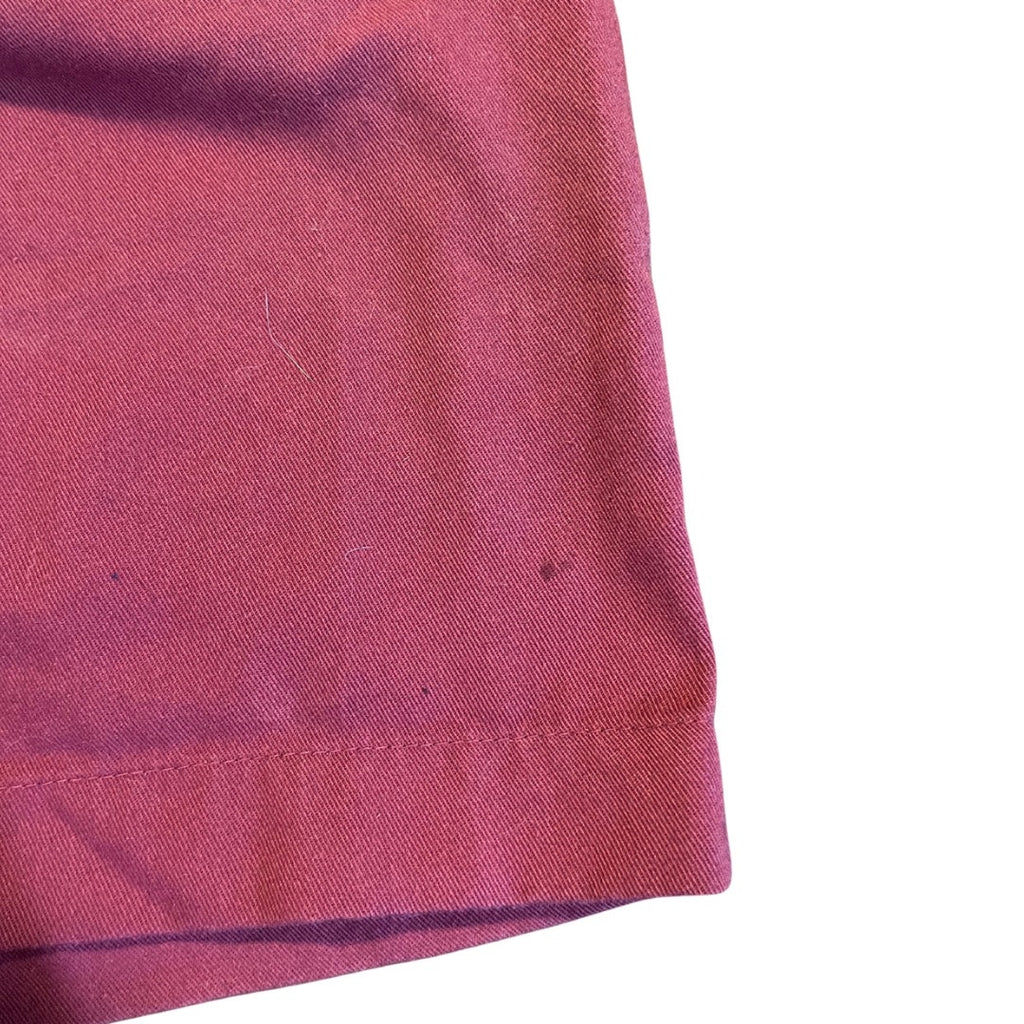 Jennifer Moore Red Casual Shorts Cotton Blend Pocket Size 6