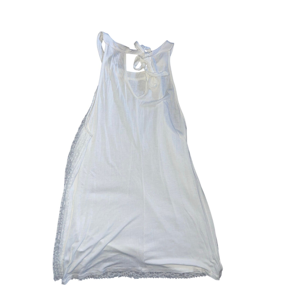 Calvin Klein Sleeveless Tie Neck halter tank top blouse Size Small