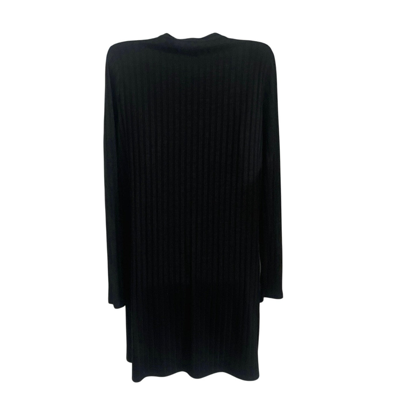 Calvin Klein Jeans Long Ribbed Open Front Cardigan SZ M Lagenlook Career Casual
