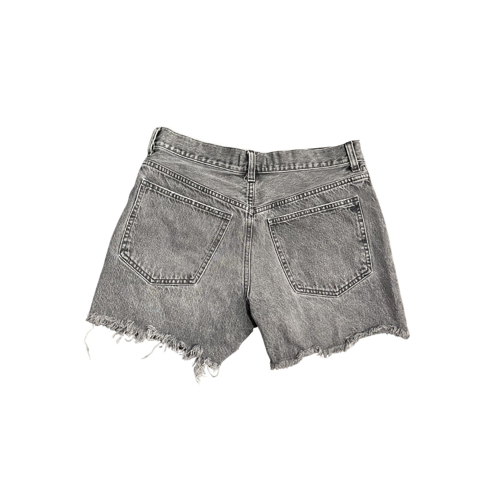 Madewell Relaxed Mid Length Denim Jean Shorts Size 28 Cut Off Streetwear Y2K