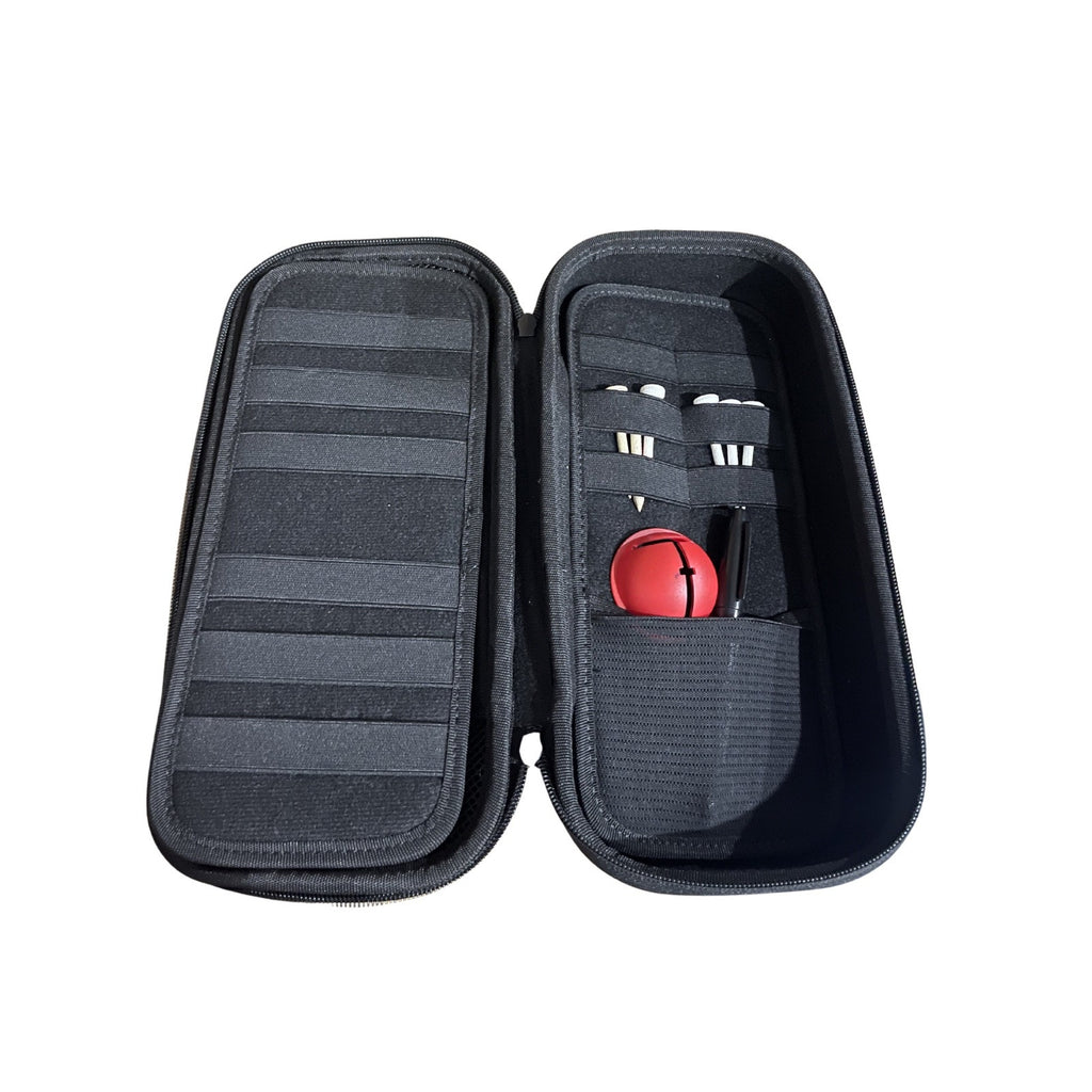 YOREPEK Hard Shell Golf Storage Case Golf Balls Tees Gloves not complete