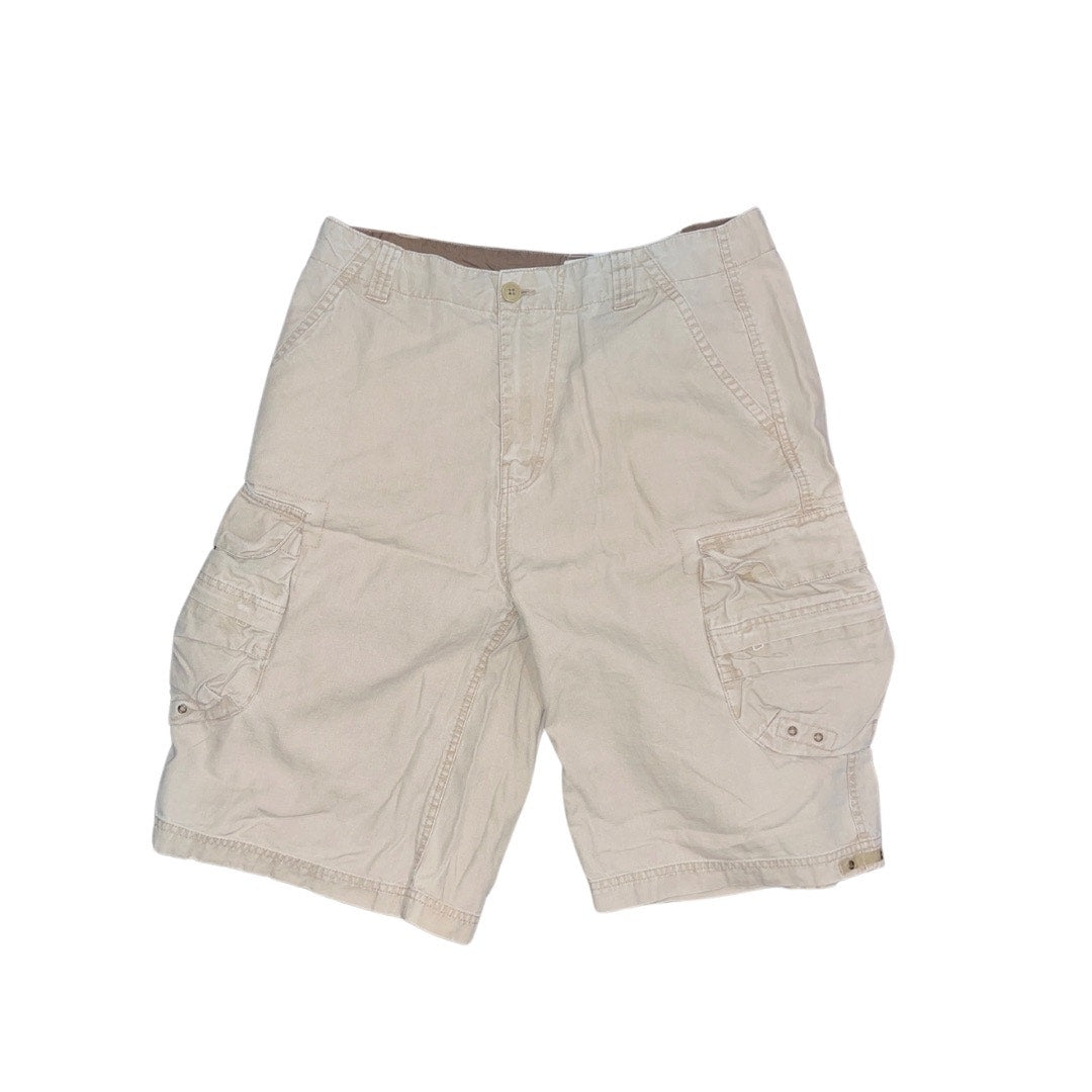Arizona Mens Khaki Tan Cargo Shorts Size 36