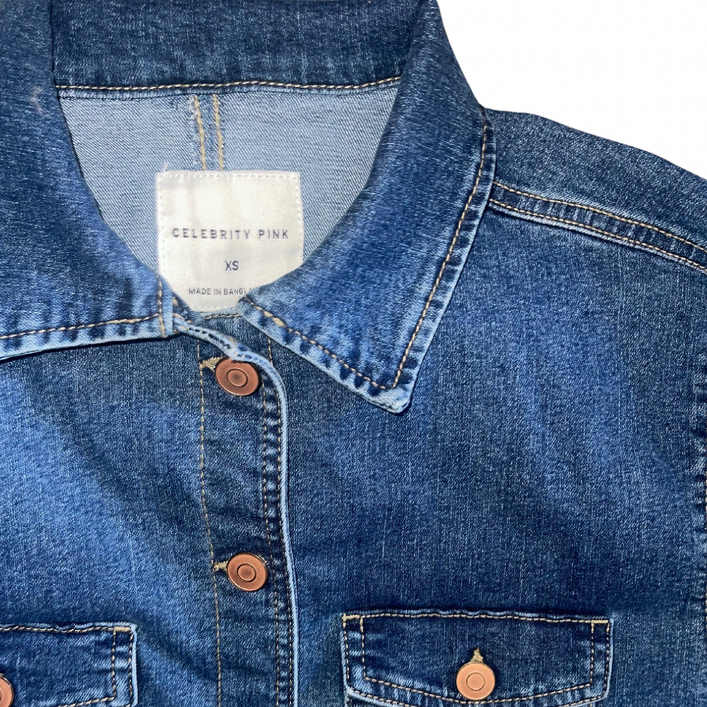 Celebrity Pink Denim overalls