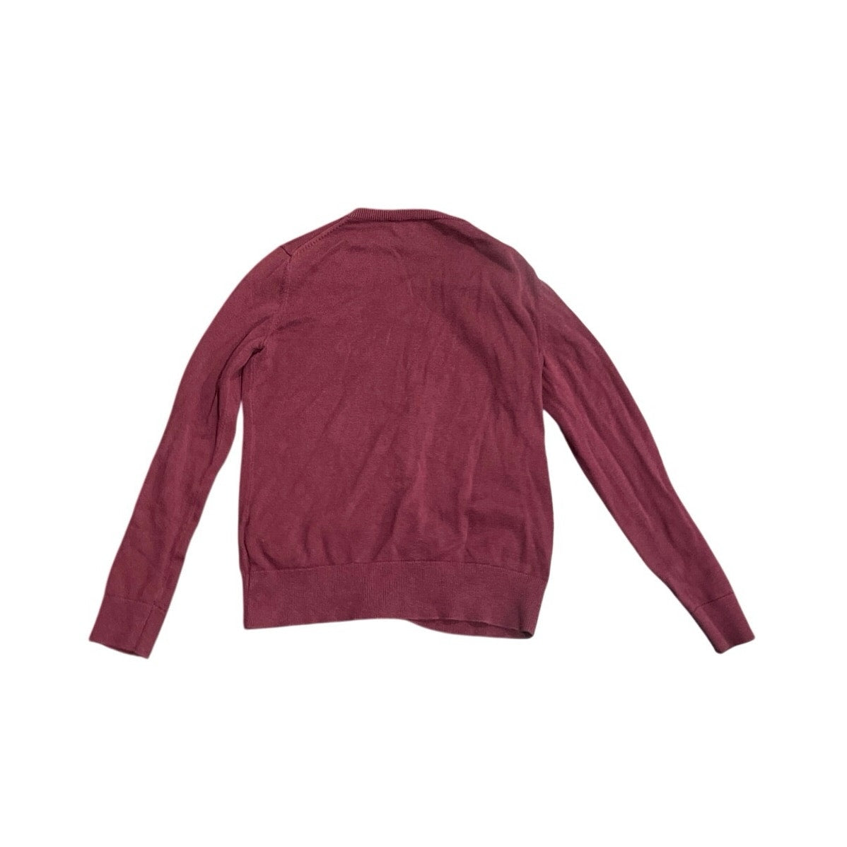 Banana Republic Burgundy Button Cardigan Sweater SZ M Casual Preppy Academia