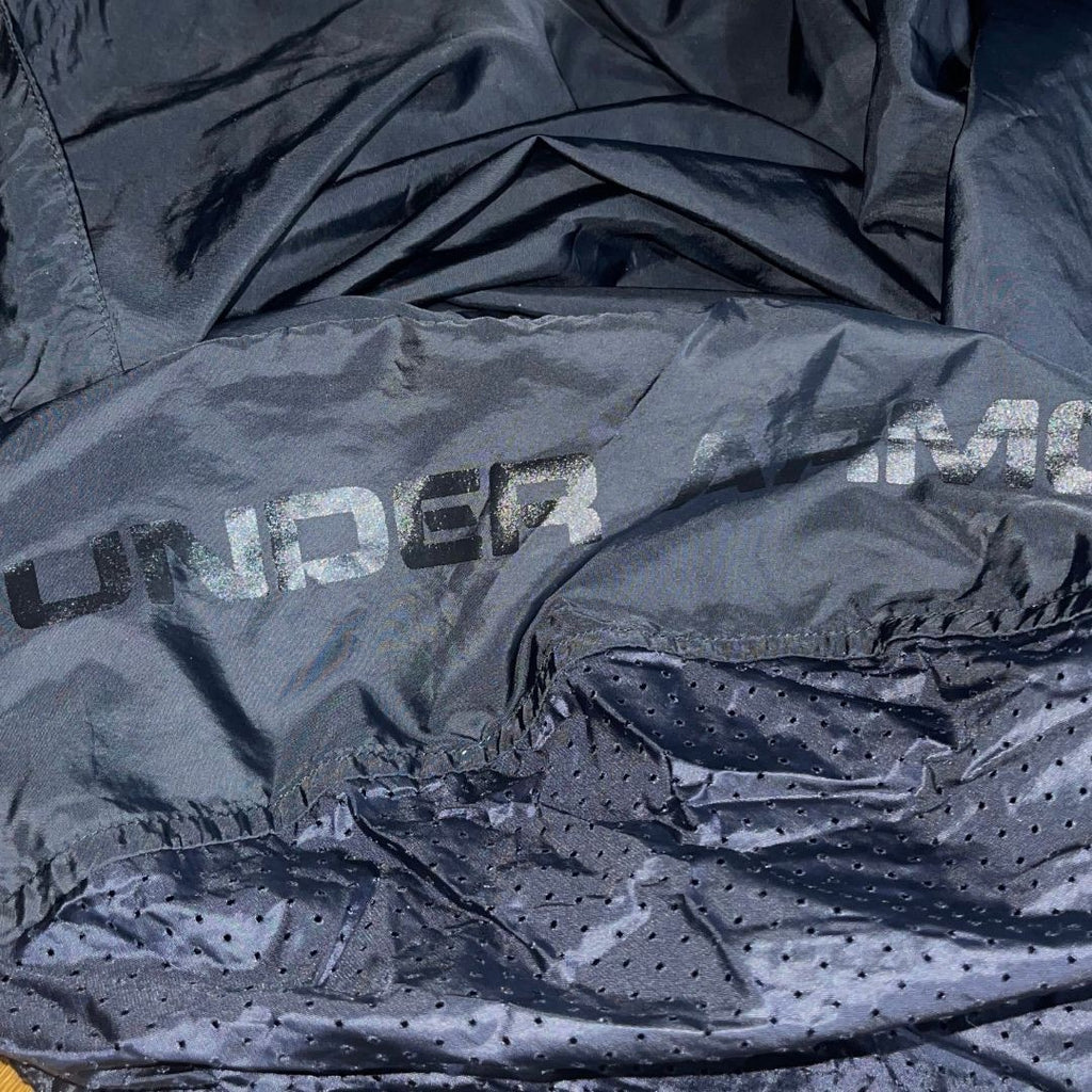Under Armour Jacket Heatgear Windbreaker Hooded Size XXL Athletic Sports Flaw