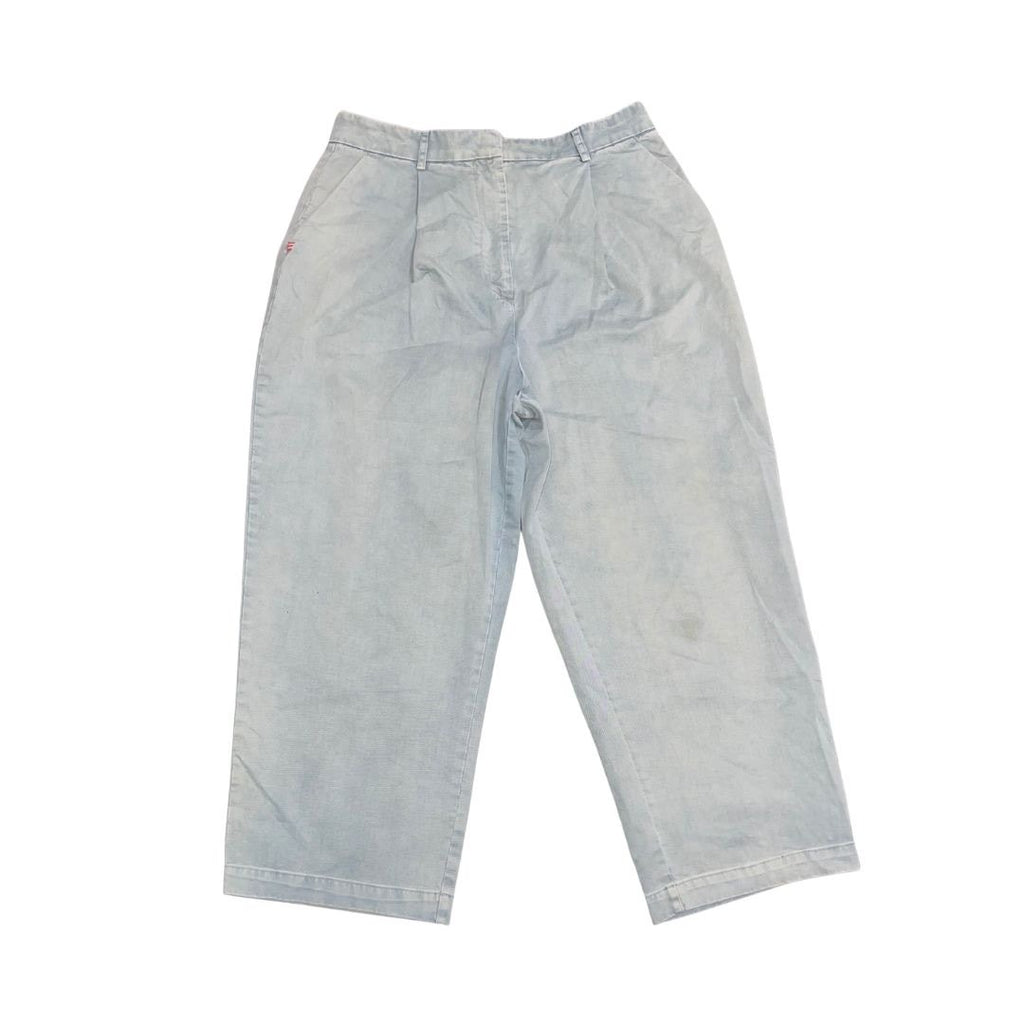BDG Urban Outfitters Baggy Chino Pants Elastic Waist SZ XL Capris Pocket Casual