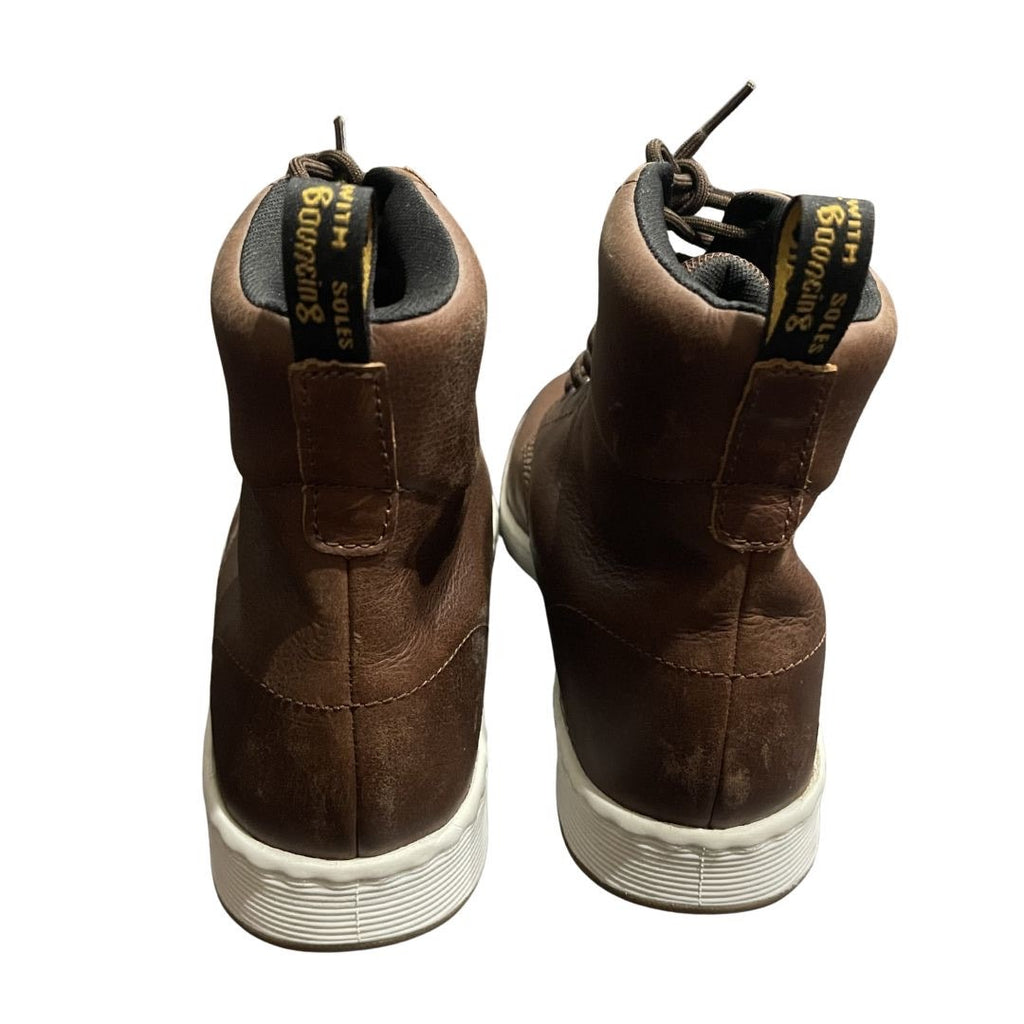Dr. Martens AirWair Rigal Leather Lace Up Boots Rubber Sole SZ 11 Utility Casual