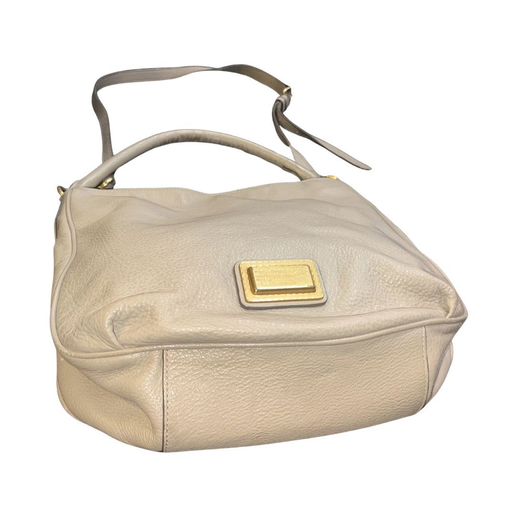 Marc by Marc Jacobs Q Hillier Leather Convertible Crossbody Hobo Shoulder Bag