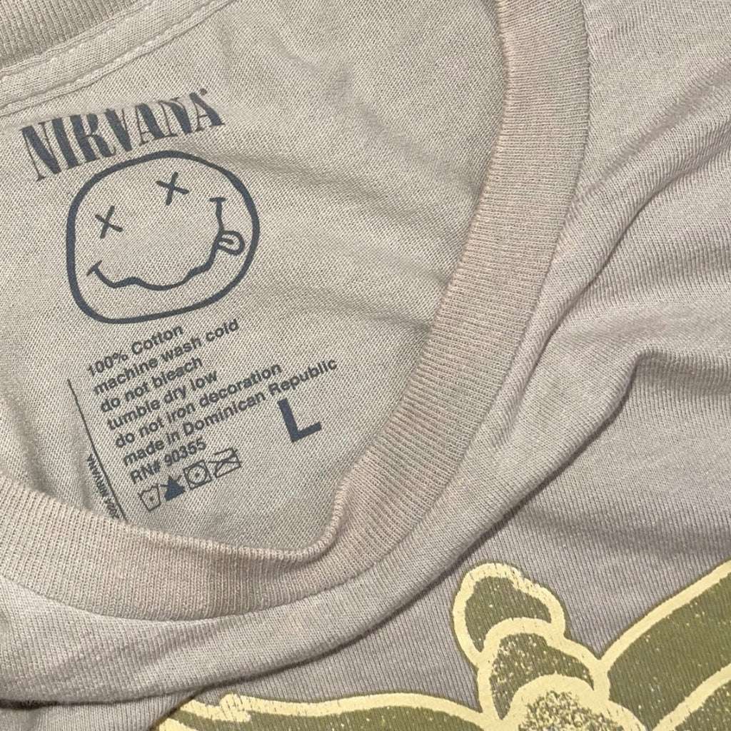 Nirvana In Utero Vintage Band Tee 90's Rock Concert Size Large Punk Grunge