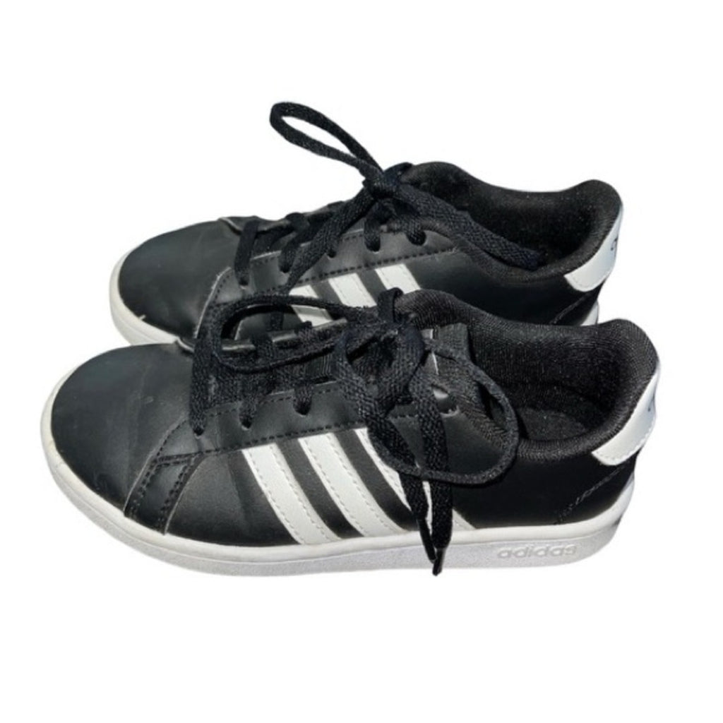 Adidas Kids Boys grand court k wide Tennis Shoes Size 13
