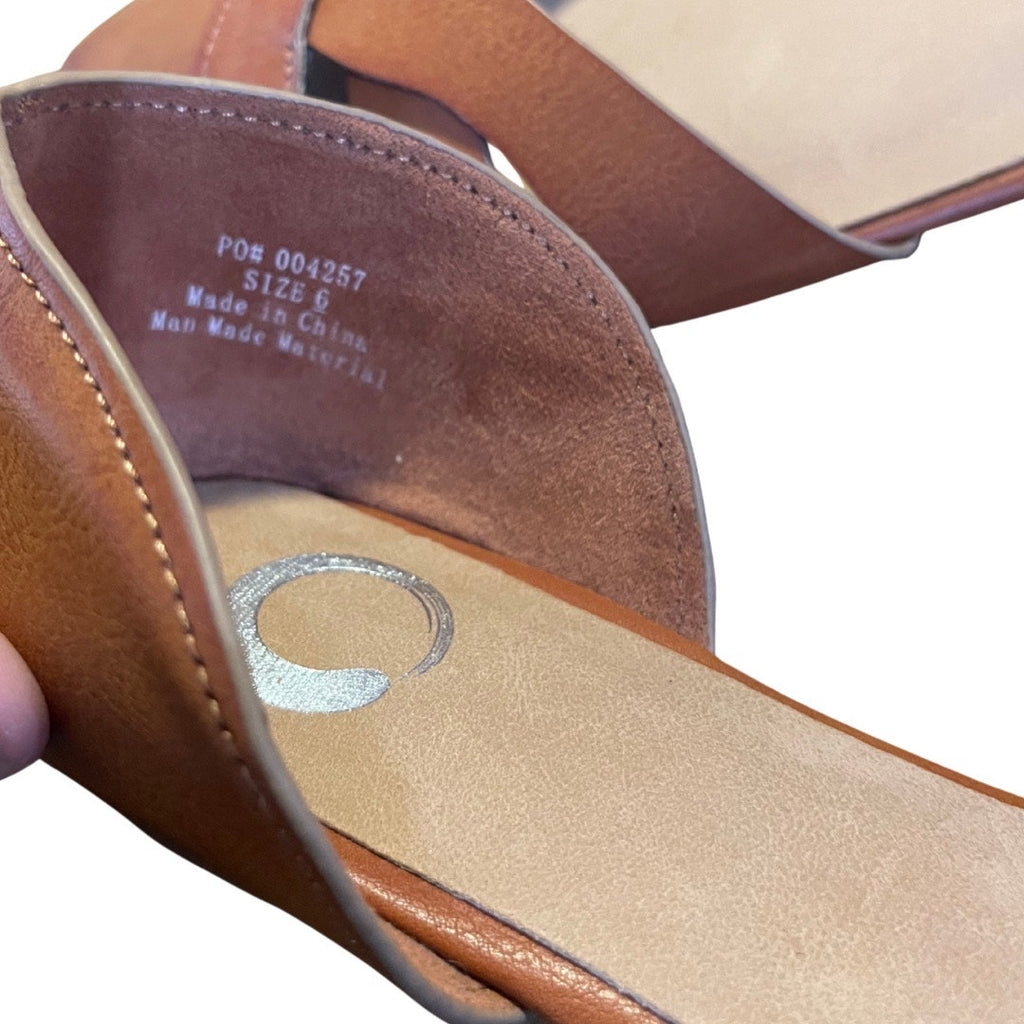 Brown Ballet Flats Size 6