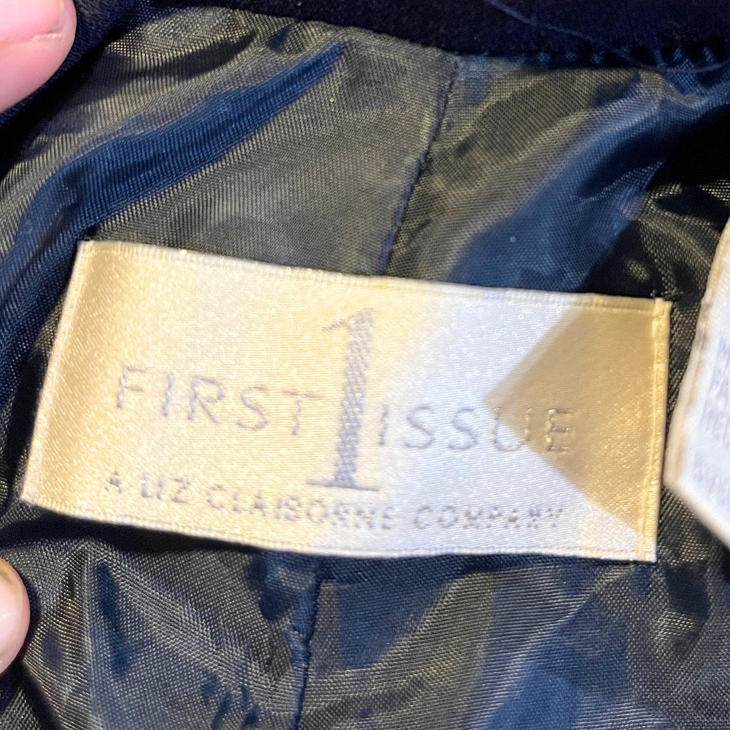 Vintage First Issue by Liz Claiborne Company Blazer SZ 8 Career Office Business