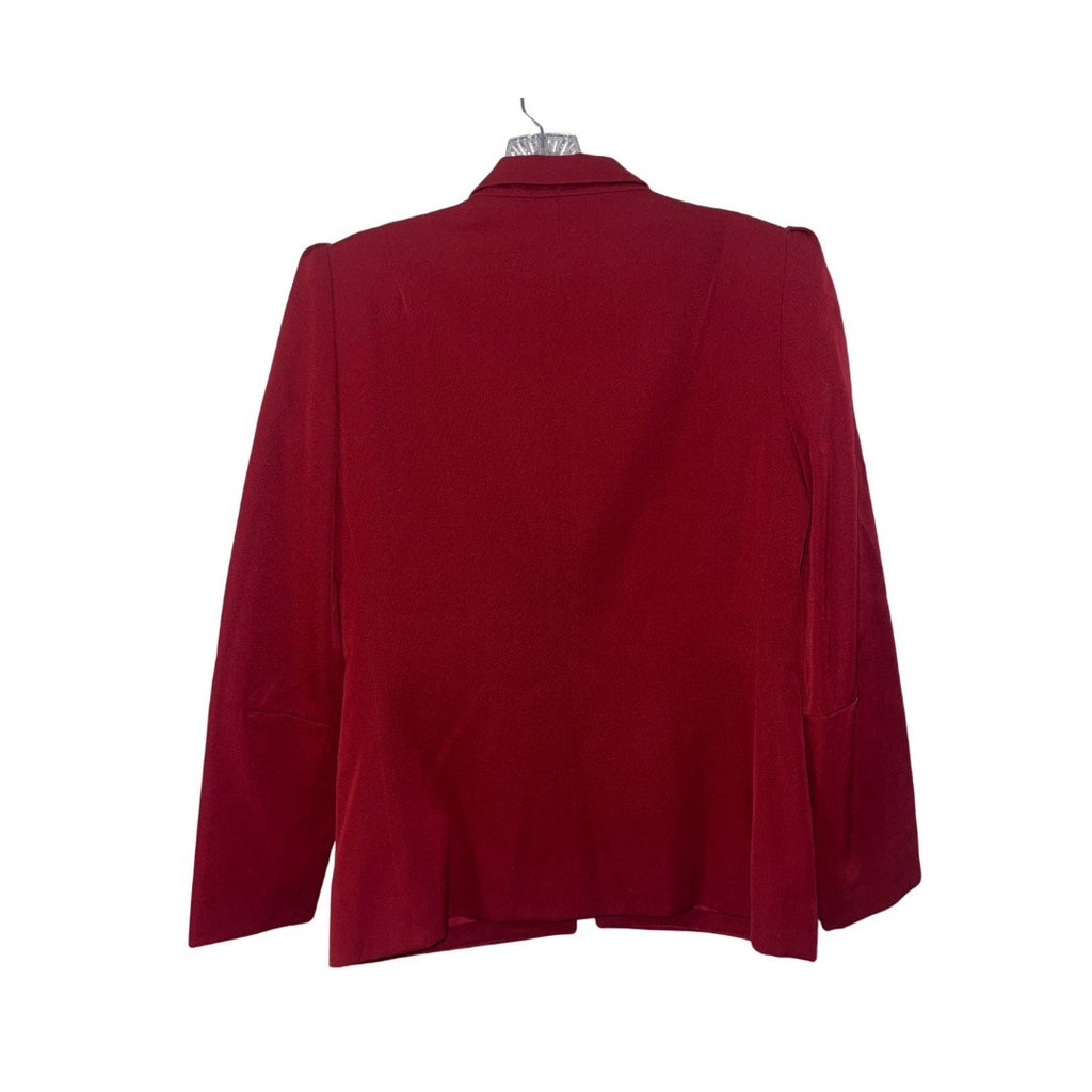 Jeremy By Collegian Sportswear Suit Skirt Blazer Size 2 100% Wool Career Office