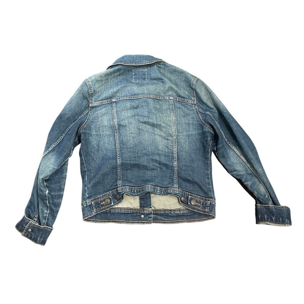 Old Navy Medium Wash Denim Trucker Jacket Size Medium Streetwear Classiccore