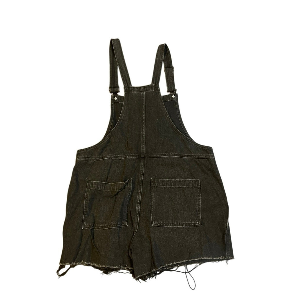 Universal Thread Denim Jean Short Overalls Cut off Shorts Size 12 Streetwear