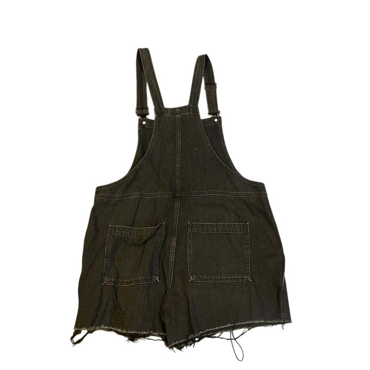 Universal Thread Denim Jean Short Overalls Cut off Shorts Size 12 Streetwear