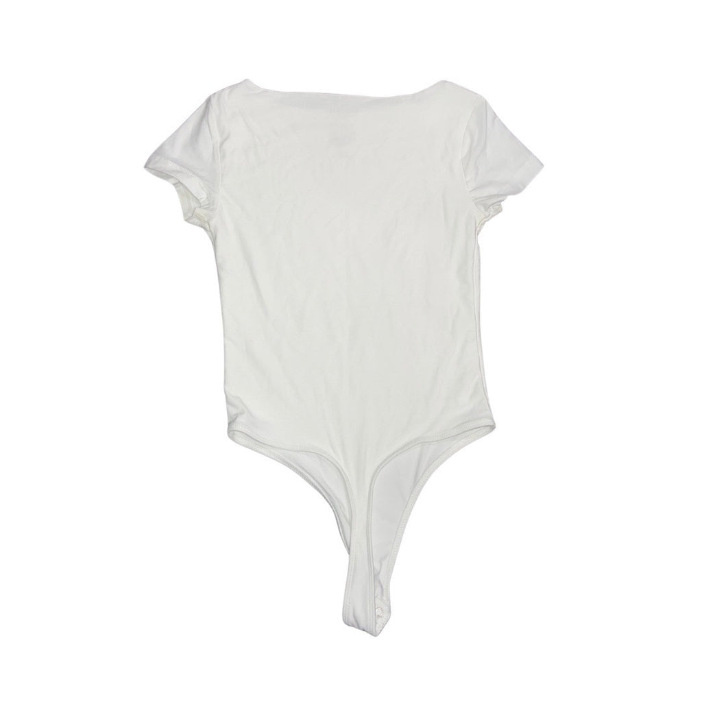 Pink Rose Bundle Set of Two BodySuits White and Rose Pink Size Small