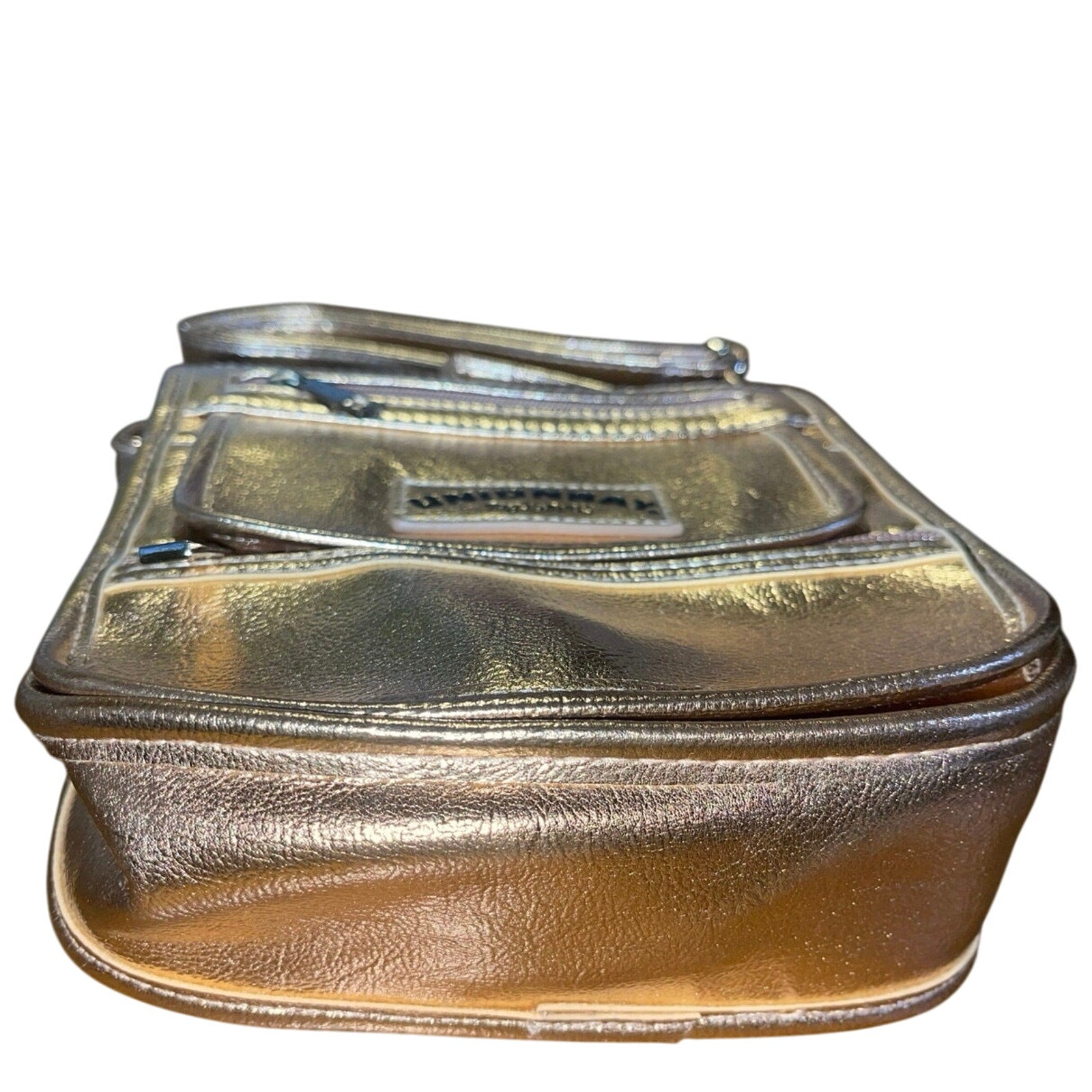Unionbay Metallic Rose Gold Crossbody Bag Purse NWT Organizer