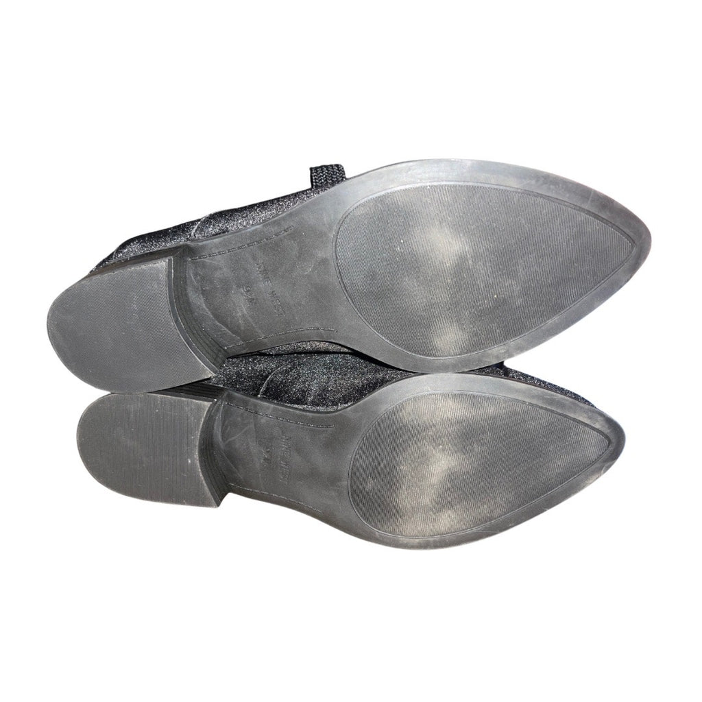 Nine West Lace-up Women's Noceda Velvet Almond Toe Oxford Shoes 80's 90's