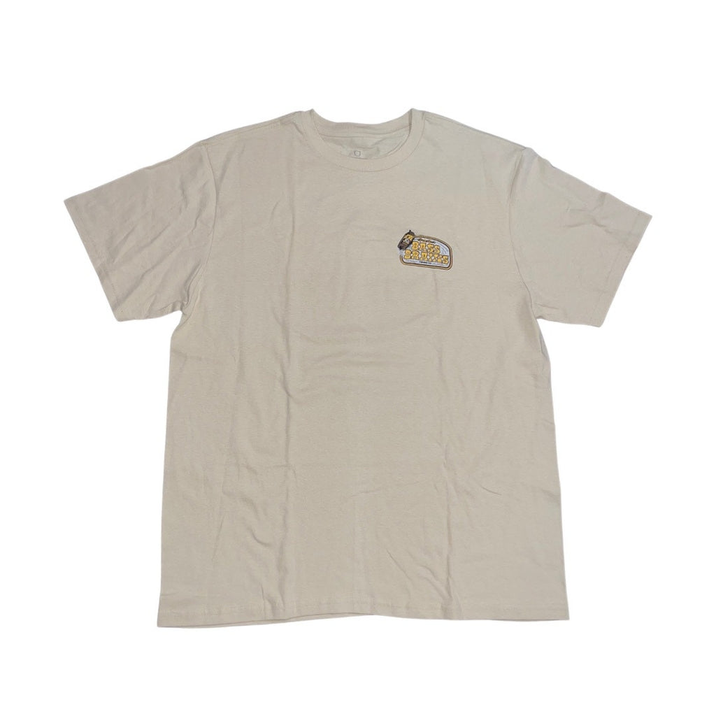 Brixton Bass brains boat Collab Standard T-Shirt 100 % Cotton Size XL NWT