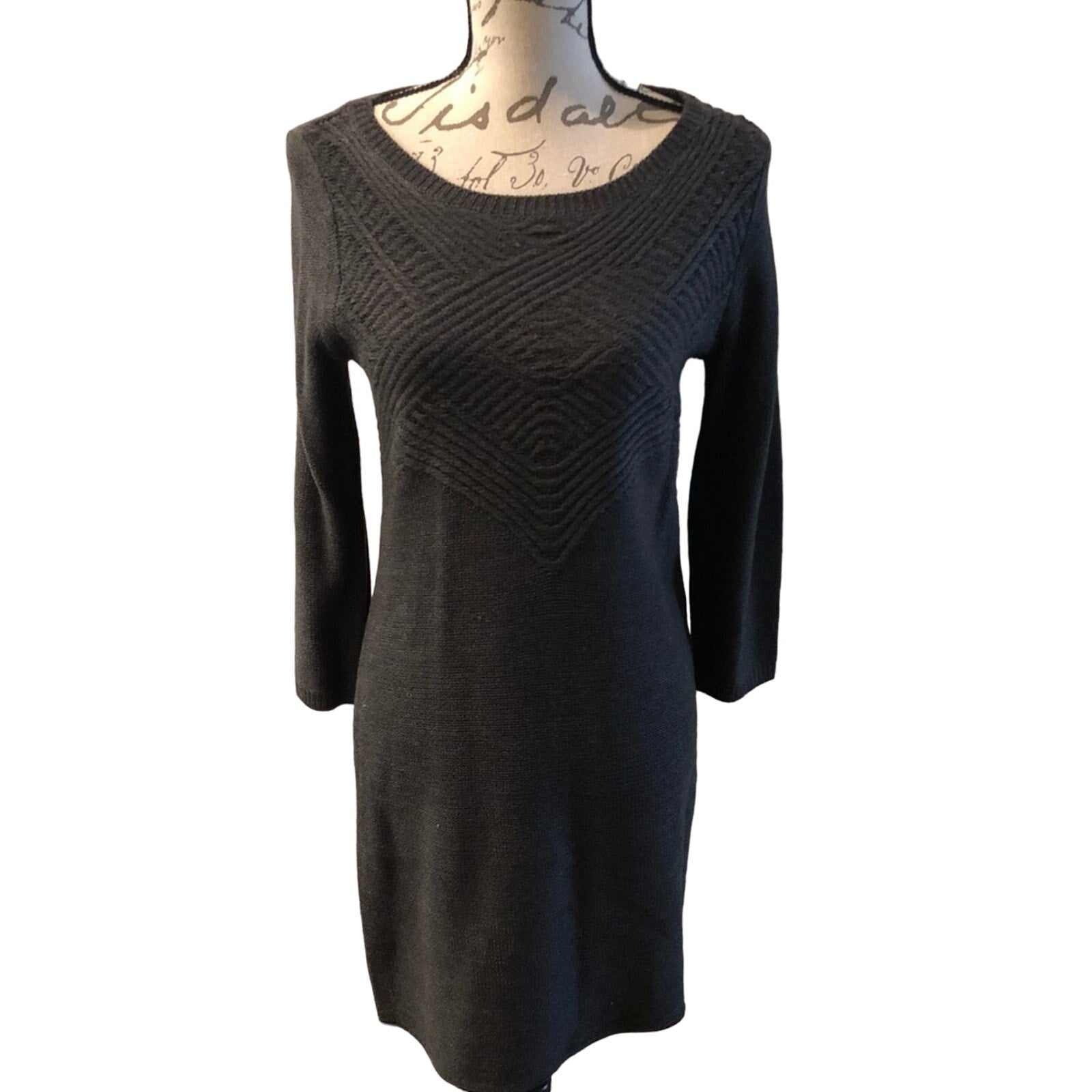 Mossimo Knit Sweater dress gray size Small