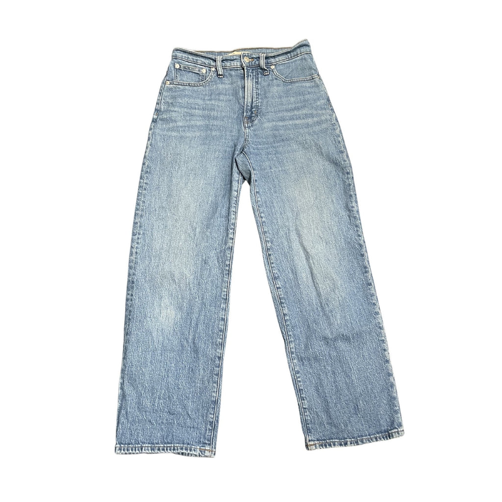 Madewell The Perfect Vintage Wide Leg Denim Jeans size 27 Streetwear Chic Pants