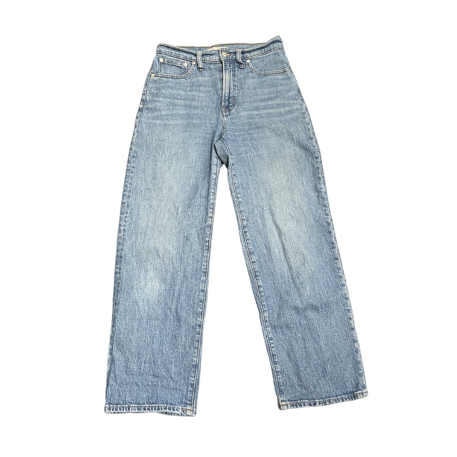 Madewell The Perfect Vintage Wide Leg Denim Jeans size 27 Streetwear Chic Pants