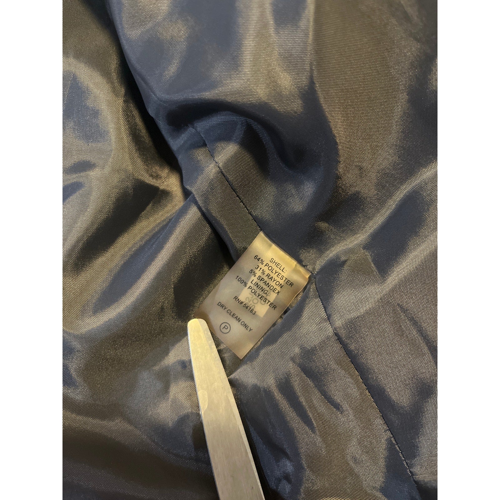 Calvin Klein Charcoal Women’s Career business Pant Suit Classic Fit slacks