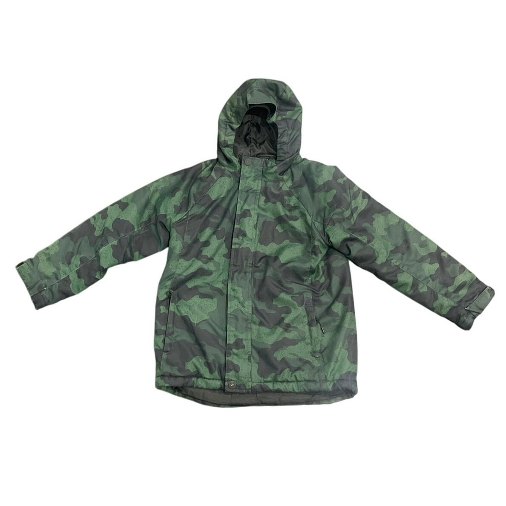 All in Motion Camouflage Hooded Jacket Youth Size 8-10 Winter Kidscore Outerwear