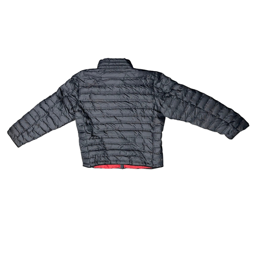Gerry Black Full Zip Puffer Down Lightweight Nylon Jacket Size Large Winter